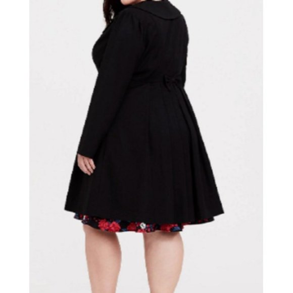 Torrid Disney Minnie Mouse sharp black coat 6 - Picture 2 of 7